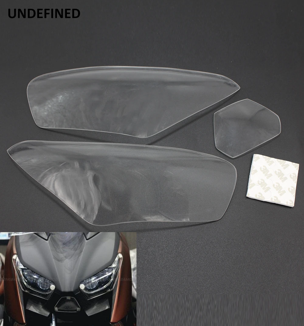 Защитная крышка для передней фары мотоцикла Yamaha Xmax 300 X max 250 XMAX300 XMAX250 2017