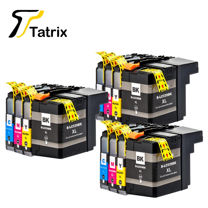 12 шт. картриджи с чернилами LC539 LC539XL LC535XL|ink cartridge|compatible ink cartridgecartridge |