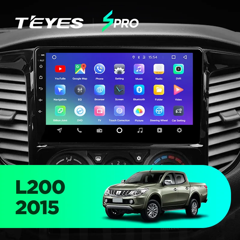 TEYES SPRO Штатное Головное устройство For Mitsubishi L200 2015 GPS Android 8.1 aвтомагнитола магнитола