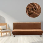 Зимний плюшевый чехол для дивана 185-210 см, покрывало для кровати, толстый бархатный полноразмерный чехол для дивана без подлокотника