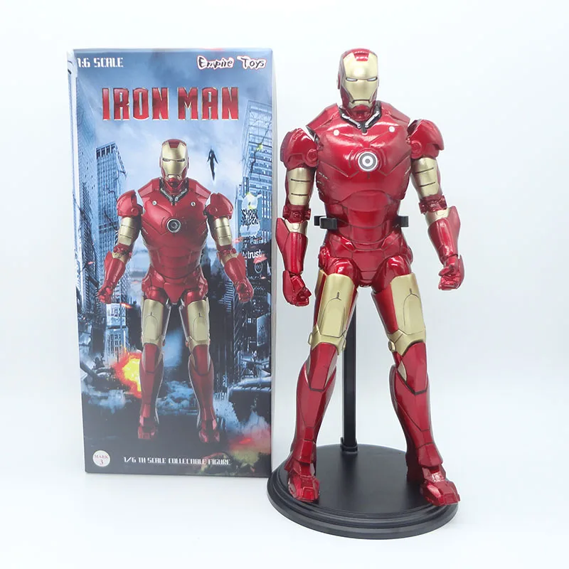 1/6 имперские игрушки Железный человек Мстители MK3 Mark3 30 см ПВХ Фигурки