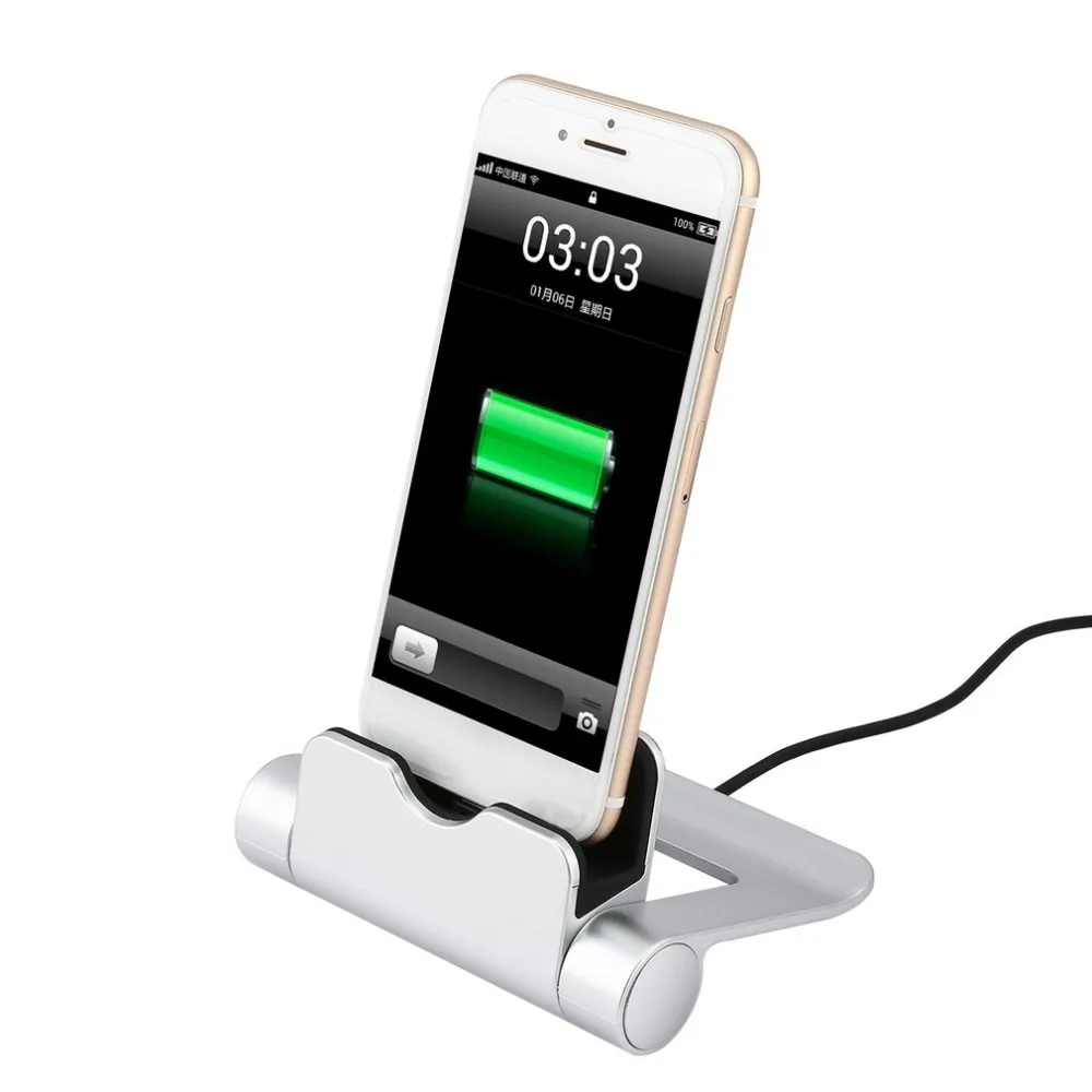 WQ26 USB кабель Зарядное устройство Док станция для iphone ipad Android зарядное настольная