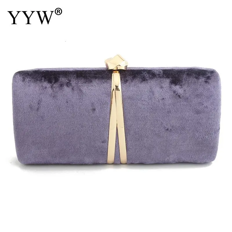 purple YYW бордовый клатч для женщин роскошные сумки женские сумки дизайнерские Элегантные золотые черные вечерние сумки для выпускного вечера Bolso - Цвет: purple