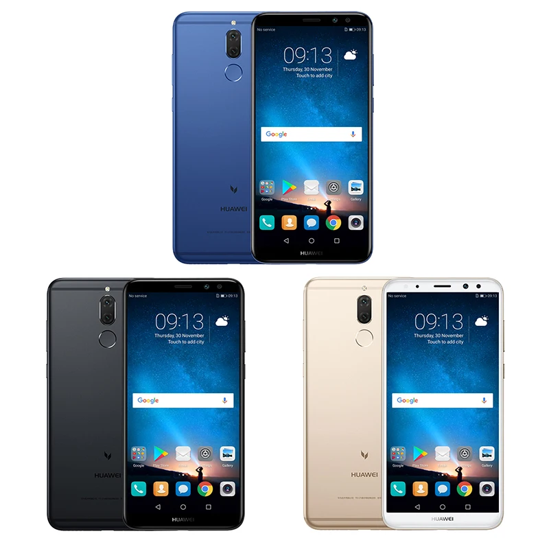 Глобальная прошивка huawei mate 10 Lite 4 ГБ ОЗУ 64 Гб ПЗУ 5 9 &quot4 камеры s Восьмиядерный
