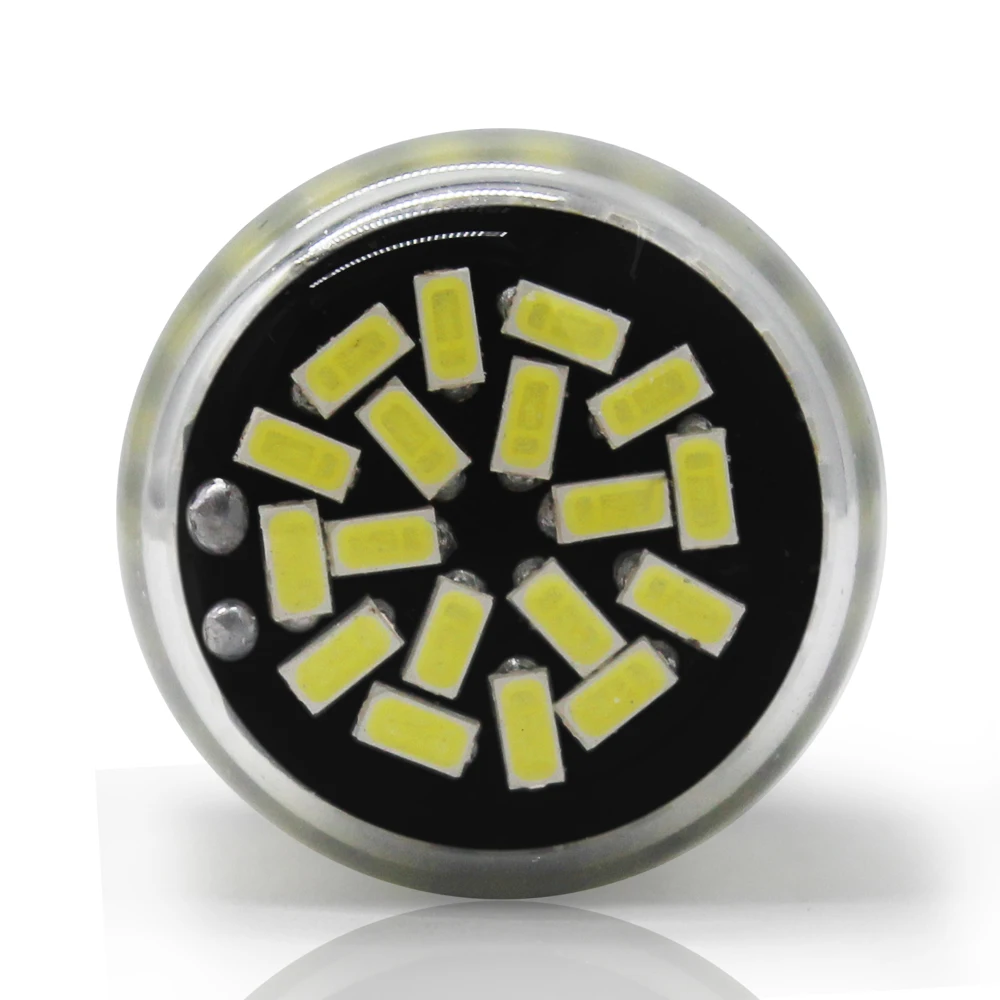 1 шт T20 7440 W21W светодиодный светильники для автомобиля 3014 144smd Canbus 1156 1157
