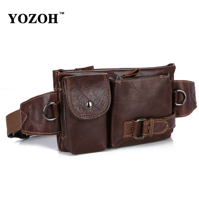 YOZOH гуртел Tasche из натуральной кожи Мужская мини сумка taobao поясные сумки Сумка