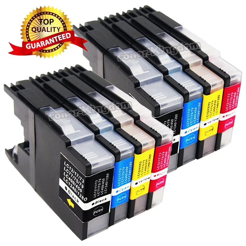 Тонер Королевство 8x LC79 LC71 LC75 картриджи для брата DCP J525W J725DW J625DW J925DW J925N J725N J525N MFC J425W