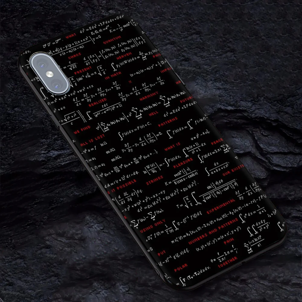 Physical formula E = mc2 чехол для iphone 7 plus мягкий из ТПУ 6 6s X XR XS MAX coque fundas | Мобильные телефоны