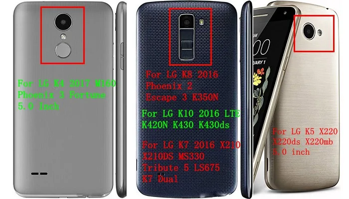 Кожаный чехол для LG K5 X220 K8 Lte K350 Escape 3 Phoenix 2 K10 K7 K4 откидной Чехол-бумажник с держателем для карт