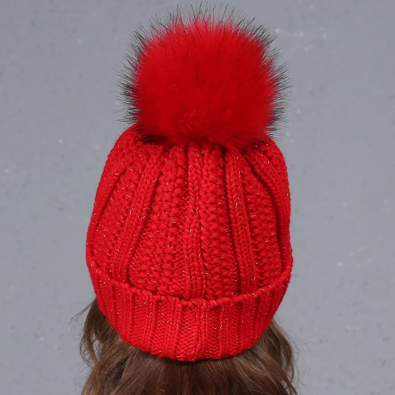 2018 Горячая Мода Skullies Beanies Зимние шапки для женщин брендовая вязаная теплая шапка