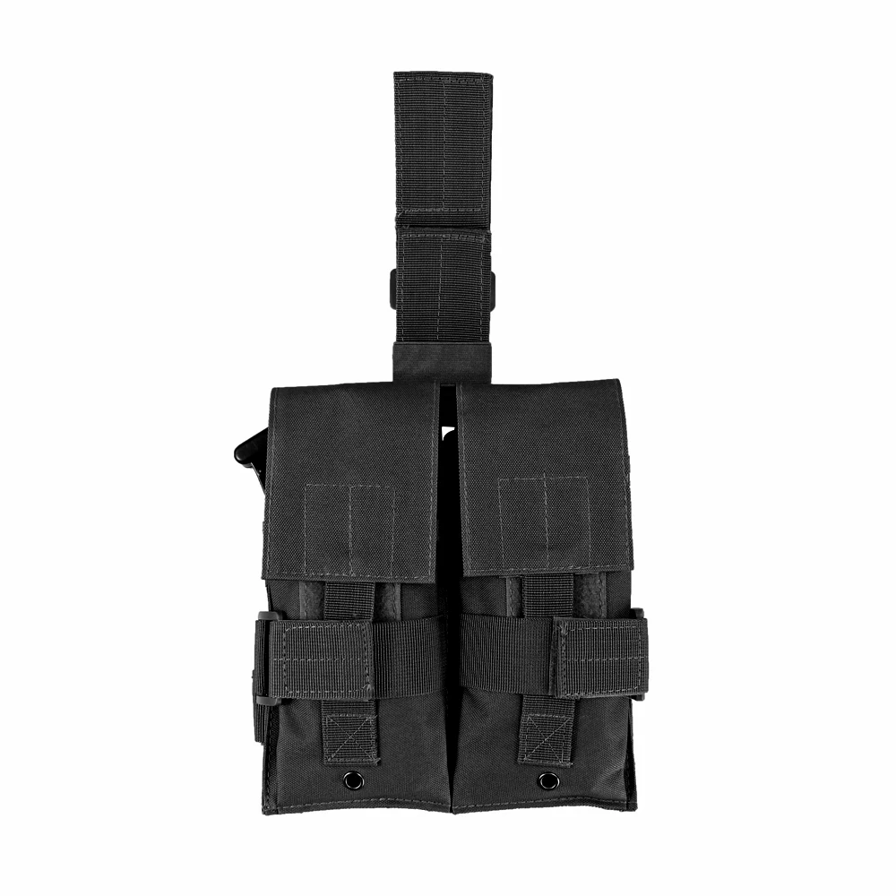 Тактический Molle двойной маг сумка для страйкбола Пейнтбол капля ноги панель Утилита Охота сумка