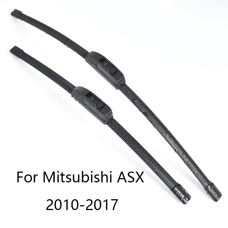 Лезвия очистителей лобового стекла автомобиля для Mitsubishi ASX form 2010 2011 2012 2013 2014 2015 2016