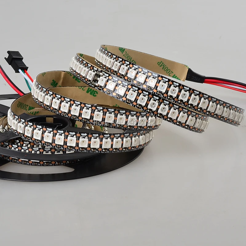 Цифровая светодиодная лента SK6812 5050 smd rgb 144 светодиодов/м пикс./м 2 м/рулон Вход 5 в