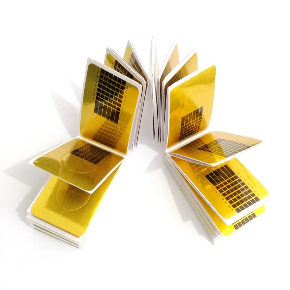 10 шт. Бумага форма для наращивания ногтей формы Форма наклейка строитель гель Nail