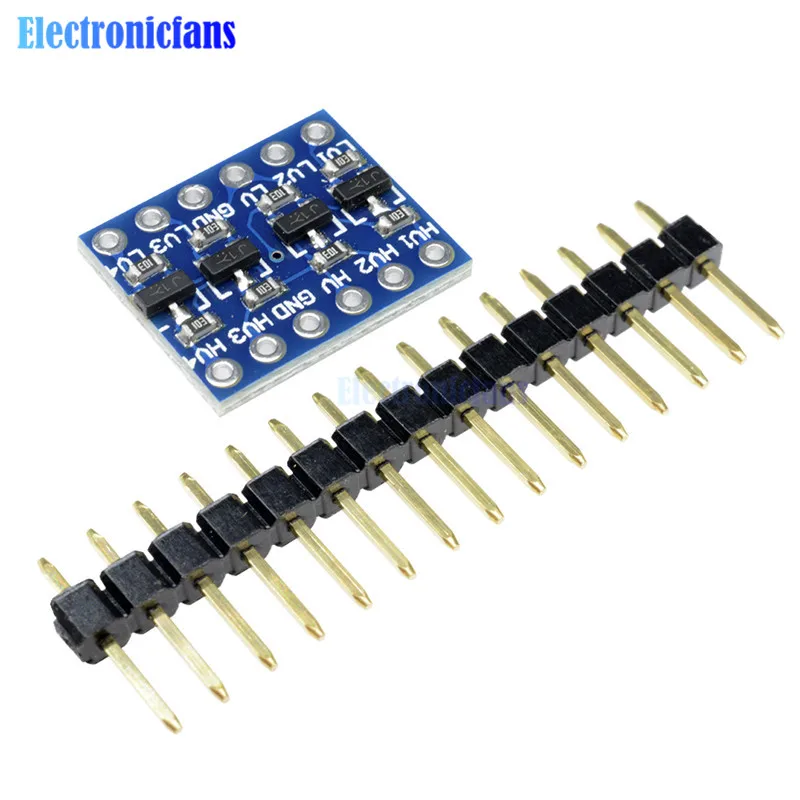 Логический преобразователь уровня diymore IIC I2C двунаправленный Модуль платы 5 в 3 В