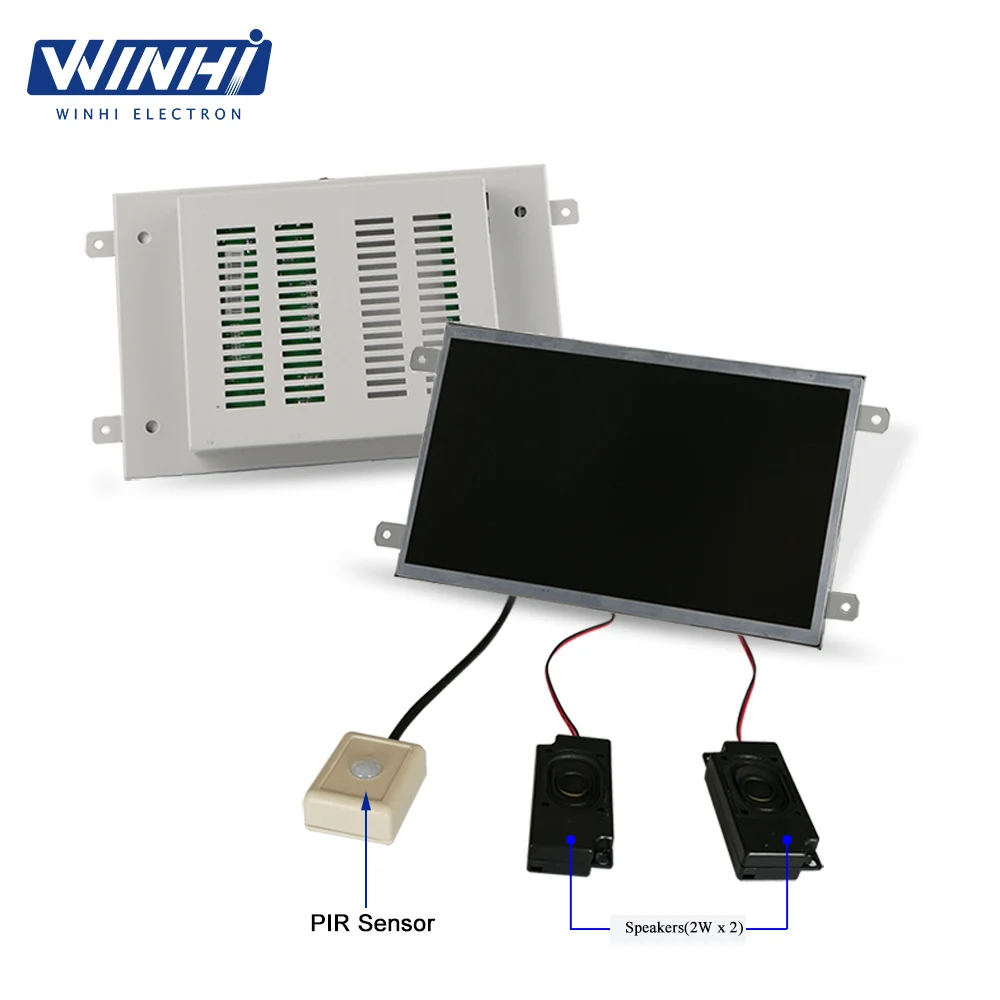 10 1-дюймовая открытая рамка цифровая для вывесок авто видео монитор вывеска