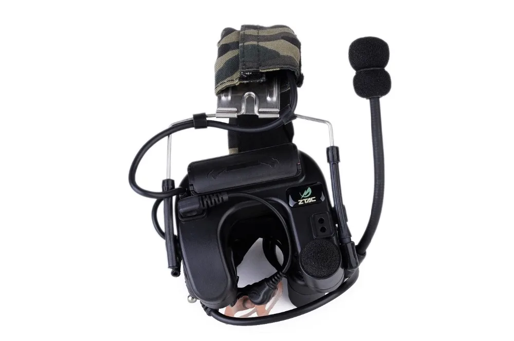 Z tactical Sordin Тактический гарнитуры Airsoft Comtac ZCOMTAC IV в ухо гарнитура шлем Шум Отмена