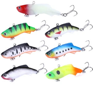 HENGJIA 1 шт. мягкий воблер свинцовый джиг-головка 7,5 см17,2 г ВИБ рыболовные приманки форма жесткая приманка рыба рыболовные снасти