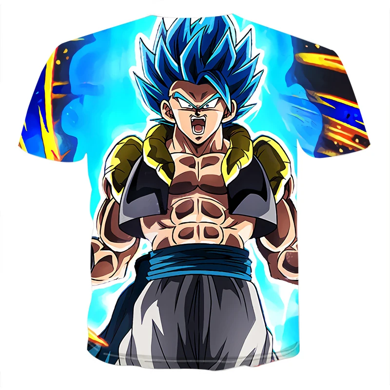 Мужские футболки camiseta dragon ball Z Супер сайян персонажи Гоку Веджета чехол Capsule corp