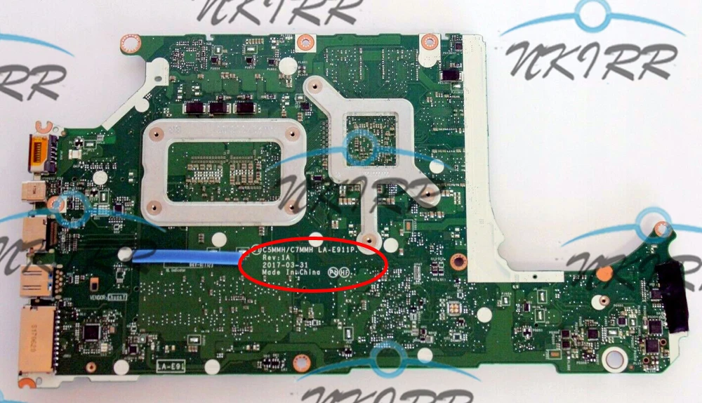 C5MMH/C7MMH LA-E911P I7 GTX1050M NBQ2Q11001 NBQ2Q11002 NBQ2Q11005 NBQ2Q11009 NBQ2B11003 материнская плата для AN515-51 A715-71G