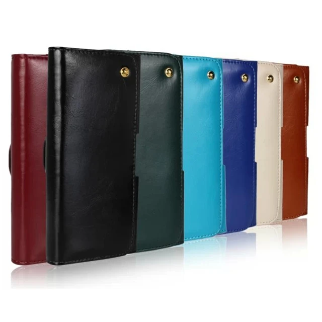 For NIU Andy 4E2I Genuine Leather Belt Case Luxury Clip Holster Pouch Bag |