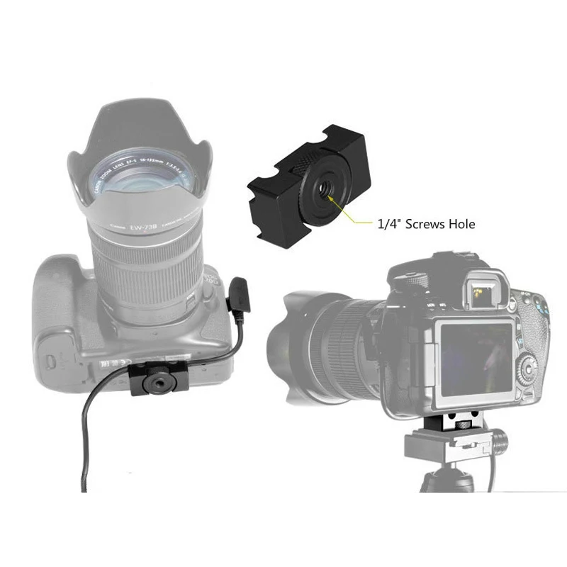 Алюминиевый сплав для цифровой usb-кабель для DSLR камеры зажим для зажимной протектор адаптер для крепления кабеля