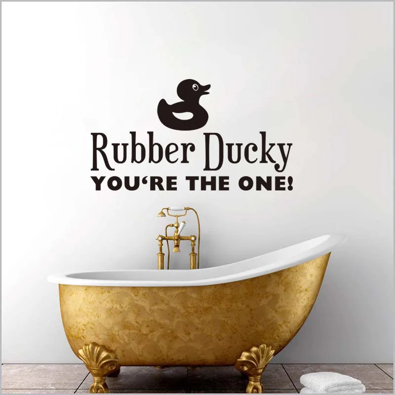 Наклейки резиновые Ducky мультфильм наклейка на стену росписи художественные обои