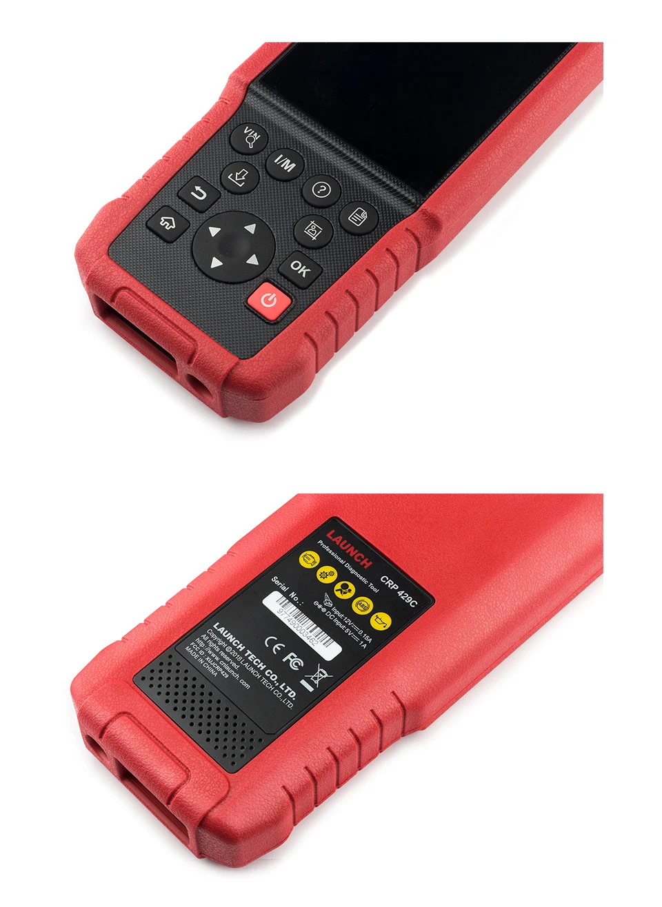 LAUNCH X431 CRP429C OBD2 считыватель кодов для двигателя/ABS/подушки безопасности/AT+ 11 сервис CRP 429C Авто диагностический инструмент Многоязычный pk CRP129