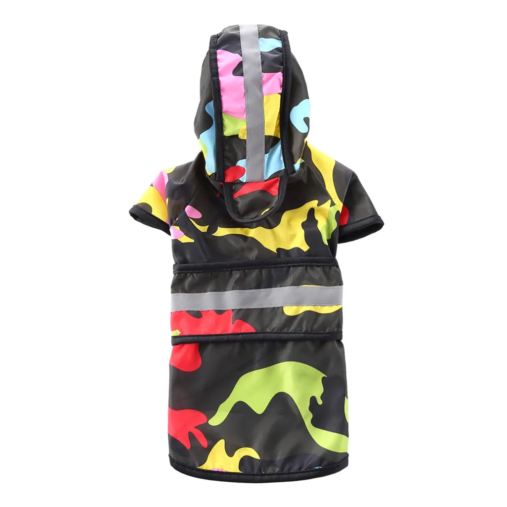 Transer собака дождевик Красный Одежда для домашних животных котов большой