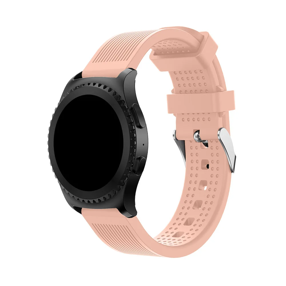 Ремешок силиконовый для Samsung Gear S2 Воздухопроницаемый сменный Браслет наручных