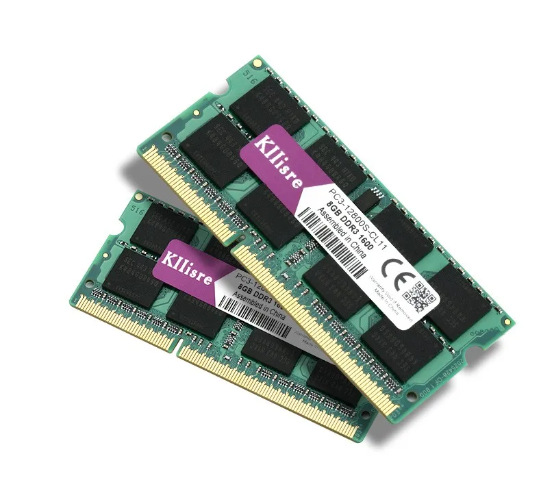 Kllisre DDR3 8GB 1333MHz 1600Mhz 204-Pin ноутбук ram SO-DIMM память ноутбука
