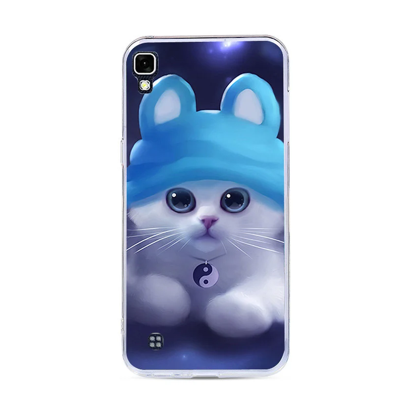 Case For LG X Power K220DS LS755 5.3" Silicon Back Protection Cover K220 K450 Soft TPU Painted Pattern Shell |