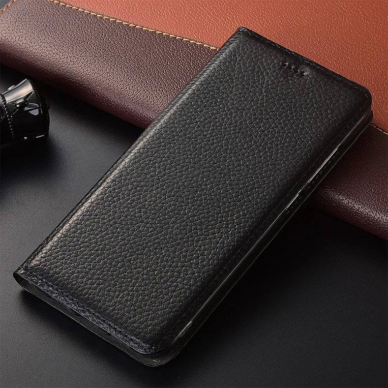 SS12 Чехол-книжка с кошельком из натуральной кожи чехол для Nokia 5,1 Plus(5,8") чехол для телефона для Nokia 5,1 Plus чехол-кошелек для телефона