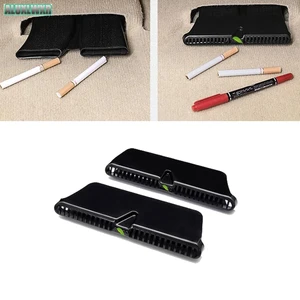 2 шт. AC теплого пола воздуховод кондиционера решетка вентиляционного отверстия крышка автомобильные аксессуары Накладка для Toyota Land Cruiser Prado 2010-2018