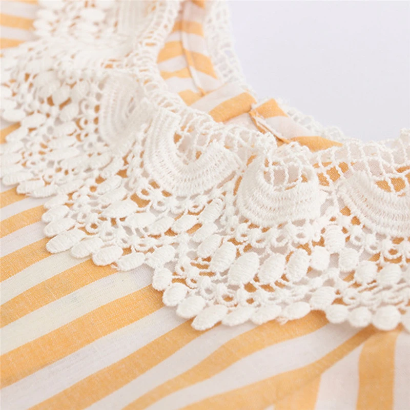 Новинка 2019 летнее платье для девочек одежда маленьких кружевное праздничное