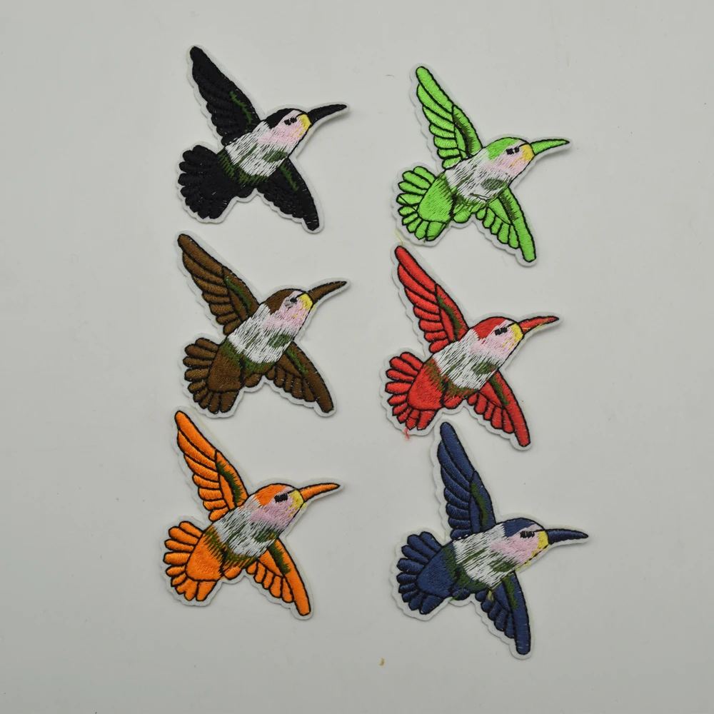 30 шт. патч с аппликацией для пришивания в виде маленькой птицы | Дом и сад