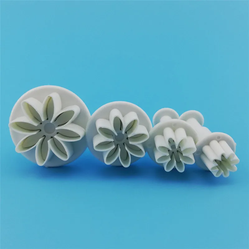 1 Набор формочки для выпечки цветов маргариток плунжеров печенья помадки торты