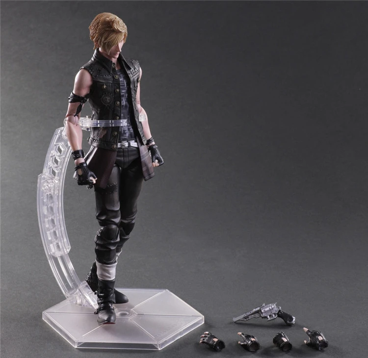 Экшн фигурка Play Arts Final Fantasy Fig XV Prompto Argentum ПВХ 27 см|Игровые фигурки и трансформеры| |
