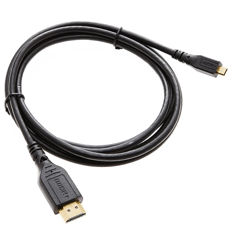 Кабель Micro HDMI для Sony a5000 a5100 a6000 a6300 HX400 HX300 HX90V HX50V WX500 WX350 WX300 WX80 RX100 I/II/III 5FT|for cable|cable