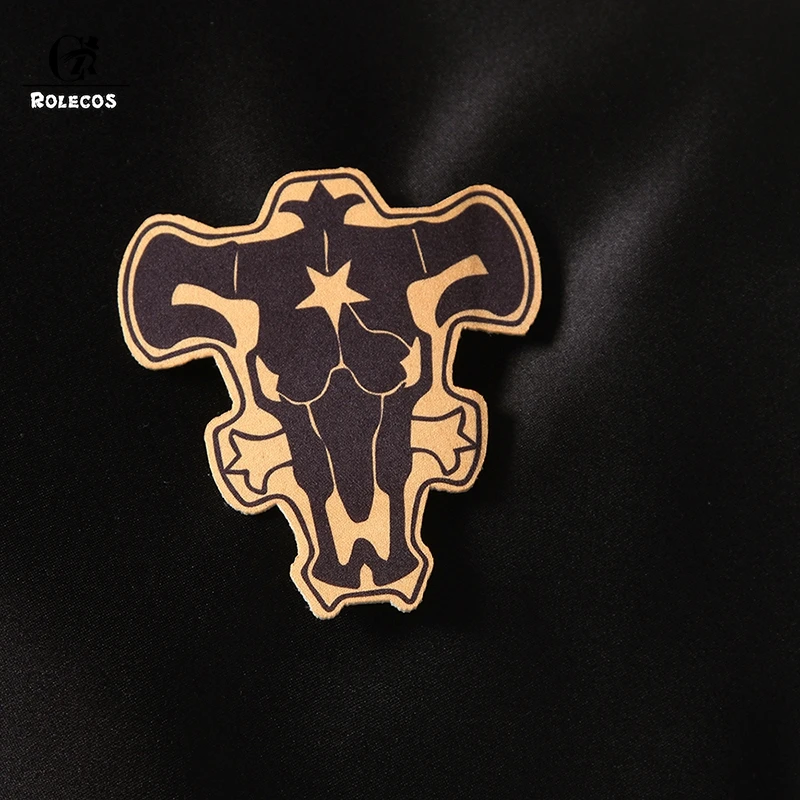 Косплей-костюм аниме Black Clover ROLECOS для Хэллоуина - плащ Асты, Быка и Финрала Рулачейса.