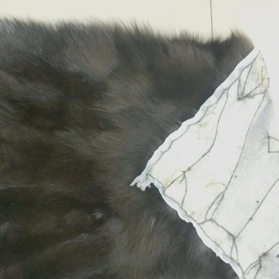 2016 высококачественное одеяло из натурального Лисьего меха/пластина серебряного