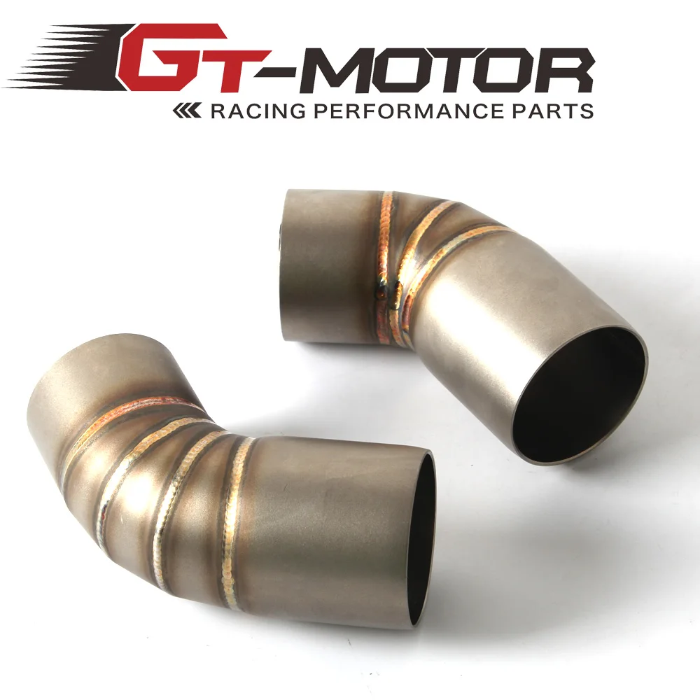 GT мотор средняя выхлопная труба мотоцикла для DUCATI 696 2008 2014 796/795 2010 трубы без