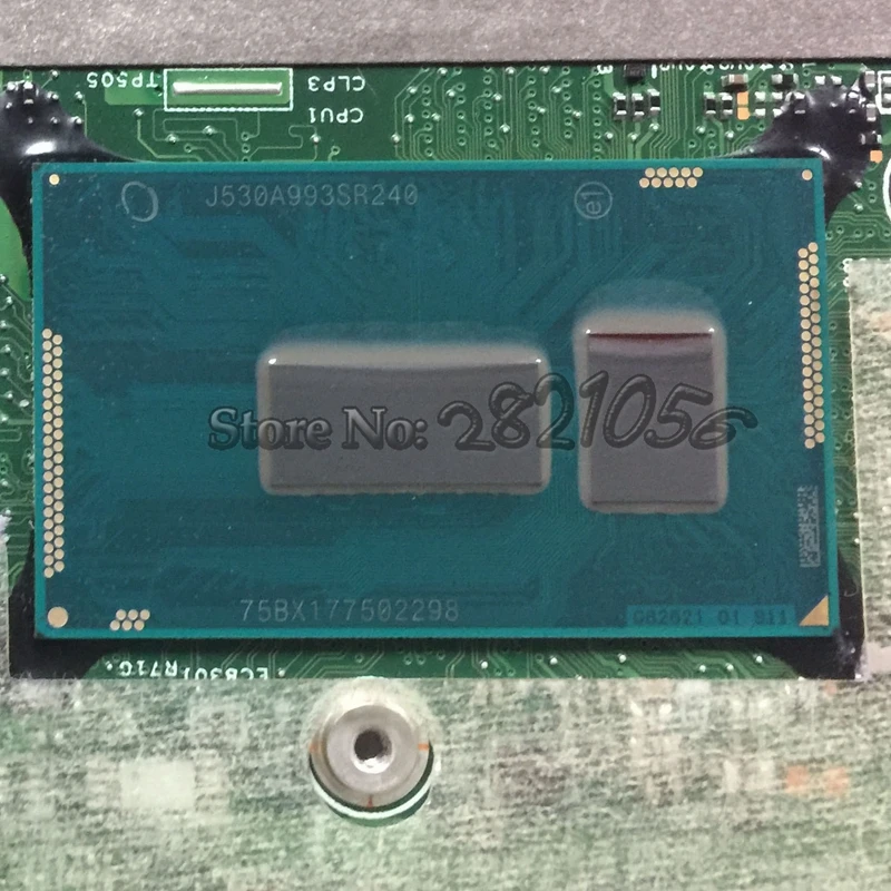 Материнская плата для ноутбука lenovo 500S-15ISK системная 15 дюймов SR240 i3-5020U DDR3L полный