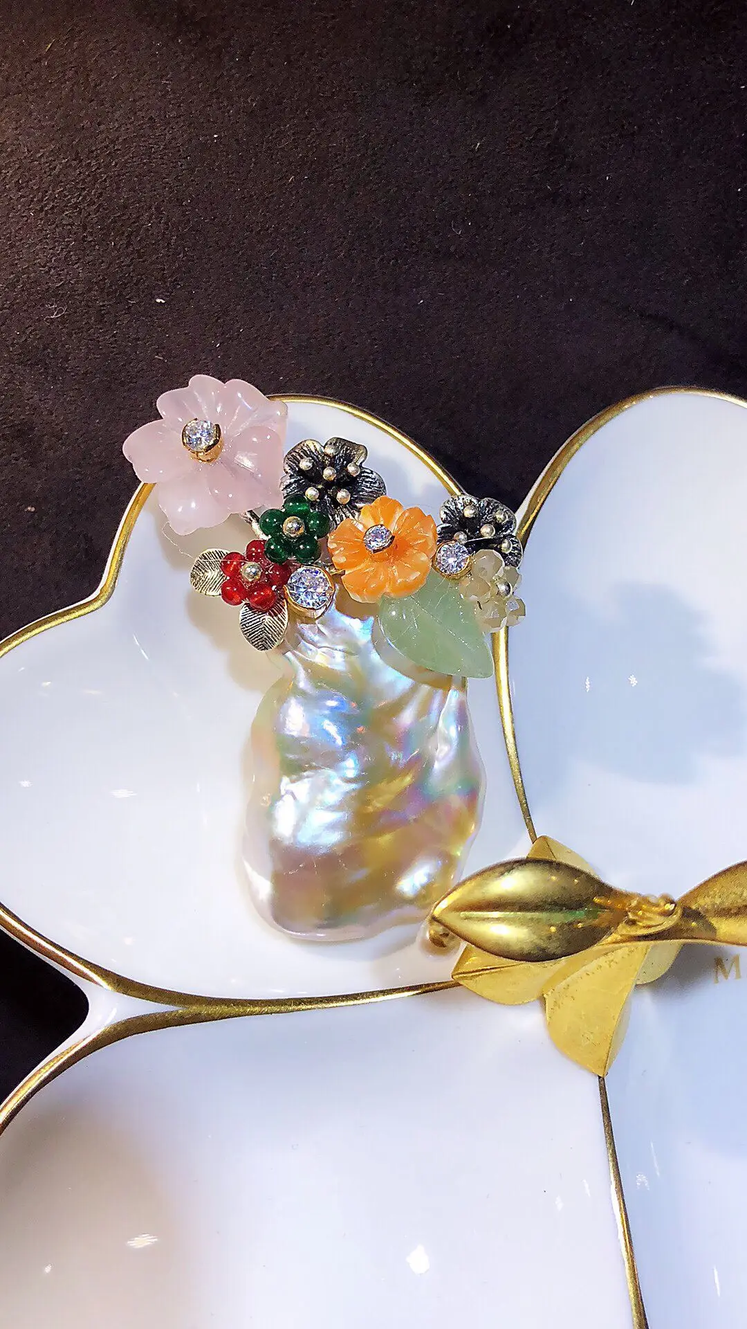 Женская Брошь с жемчугом в стиле барокко 20-40 мм