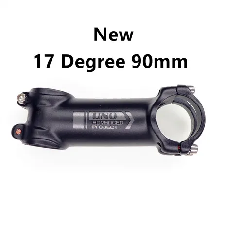 New 17 degree 90MM Руля велосипеда UNO 7 градусов 17 MTB Сверхлегкий дизайн Kalloy Alu 7050 31,8 60 70 80 мм 90 мм 100 110 120 велосипедный king сплав - Цвет: New 17 degree 90MM