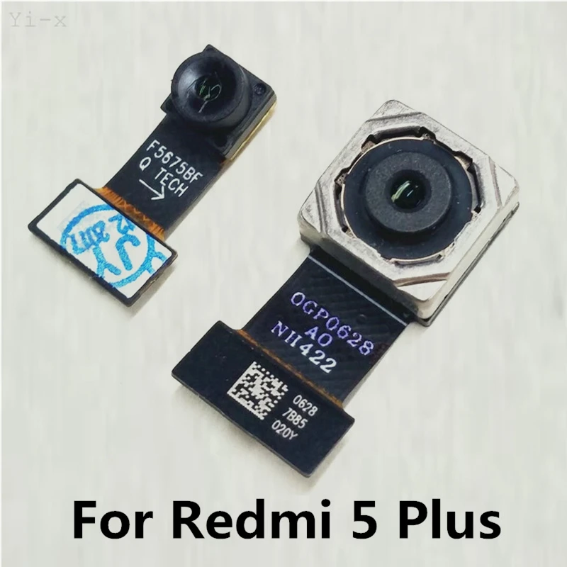 

Original Back Front Camera For Xiaomi Redmi 5 Plus 5P Rear Main Big Small Camera Flex Cable