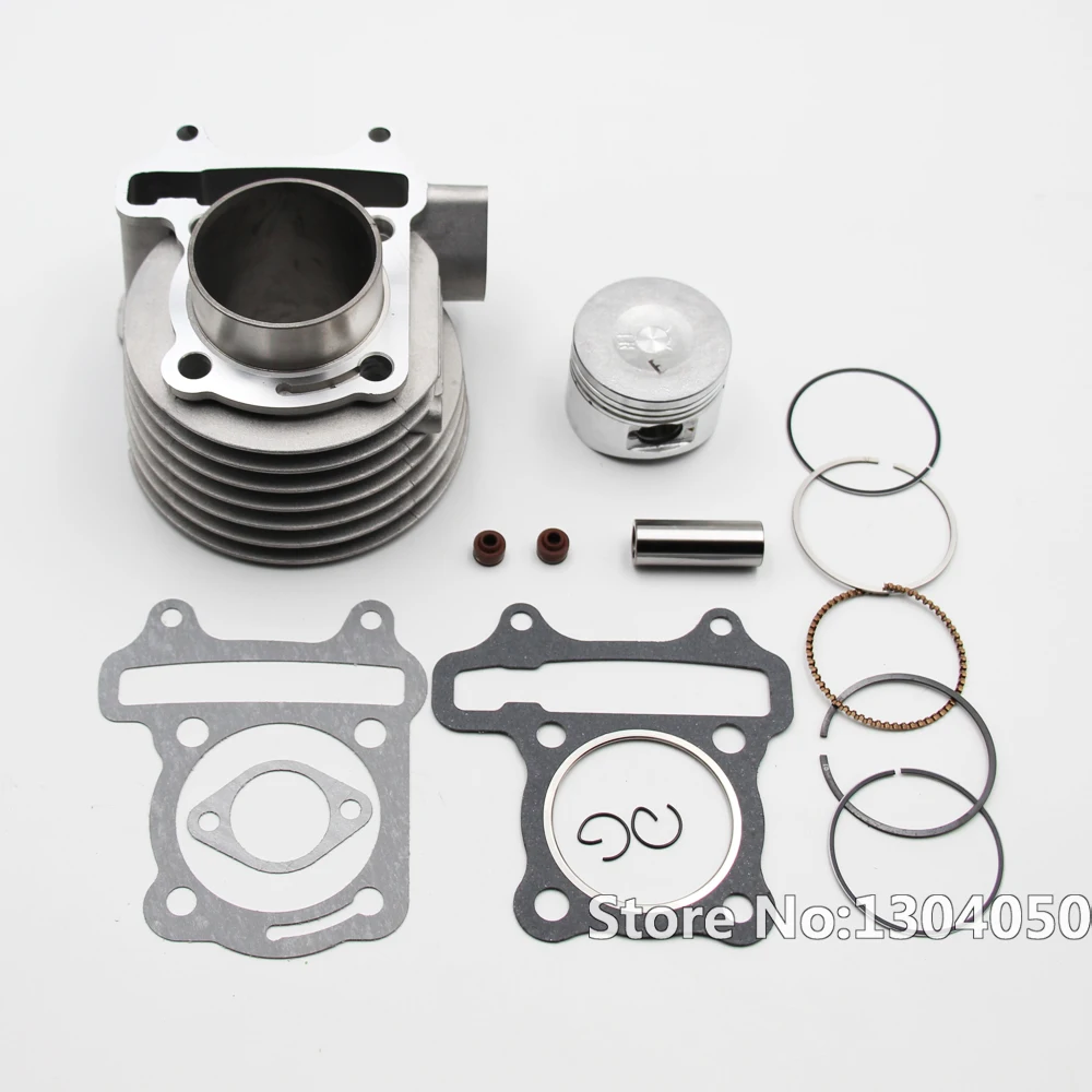 GY6 125cc 52 4 мм комплект цилиндрического двигателя 152QMI 157QMJ китайский скутер мопед