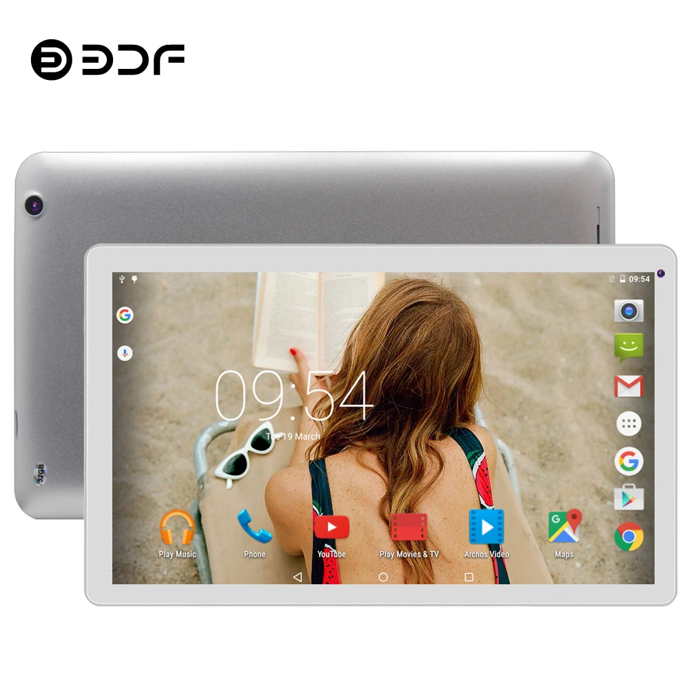 BDF планшет 10 дюймов Android 5,1 планшеты с модулем Wi-Fi ПК 1024*600 четырехъядерный 1 Гб+ 32 ГБ Мини компьютер планшет ноутбук Android планшет 7 8 9 10
