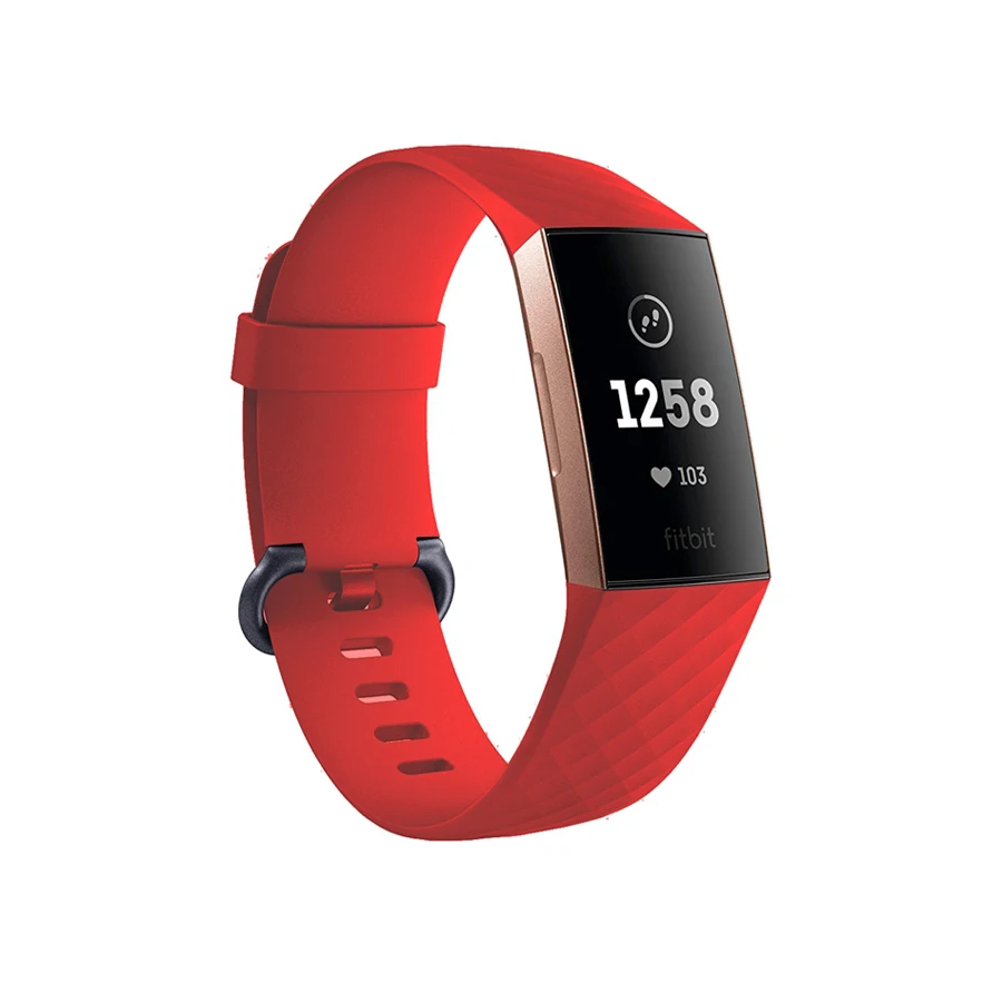 Мягкий силиконовый ремешок для Fitbit Charge 4 сменный на ремешке 3 аксессуары