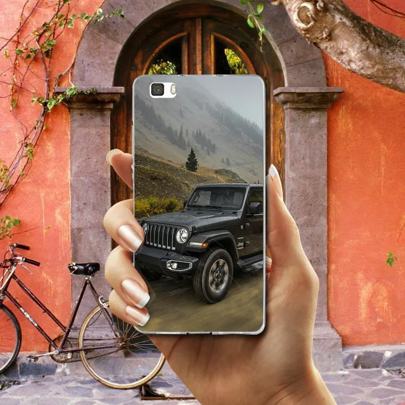 Мягкий мобильный телефон чехлы для Huawei P8 P9 P10 P20 P30 Honor 7 7X 7A 9 10 Mate Pro Lite Jeep Wrangler On Road USA